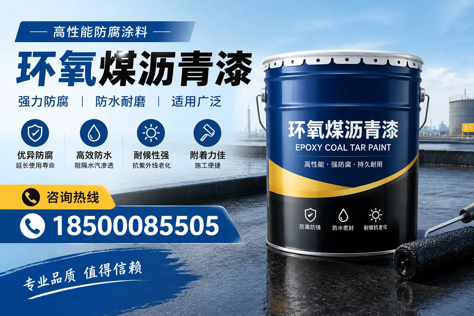 环氧煤沥青漆的主要成分与功能，承德用户深度了解